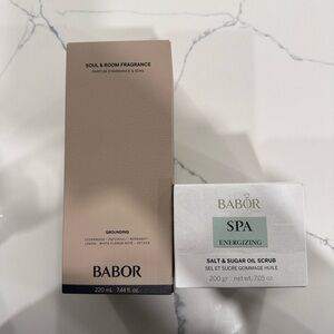 Babor Room Fragrance and Spa Scrub Set